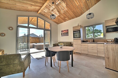 L'Etel - House with outdoor spaeur 5 places and electric bikes