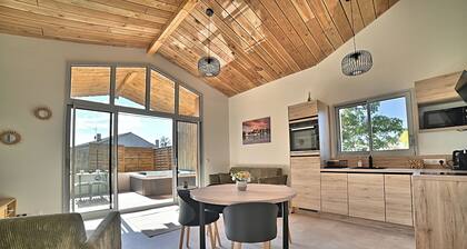 L'Etel - House with outdoor spaeur 5 places and electric bikes