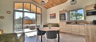 L'Etel - Maison avec Spa extérieur 5 places et vélos électriques