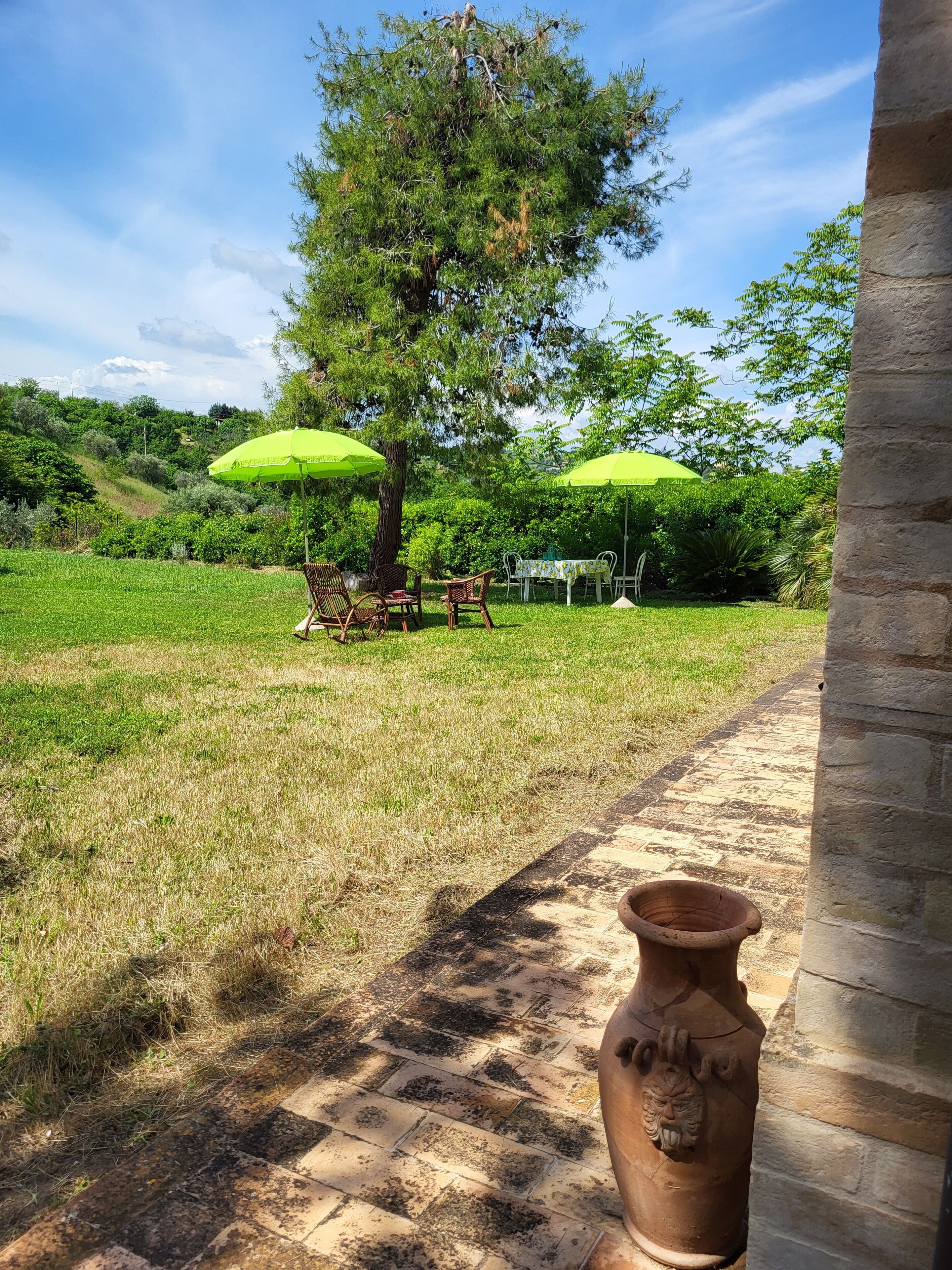 Enceinte de l’hébergement