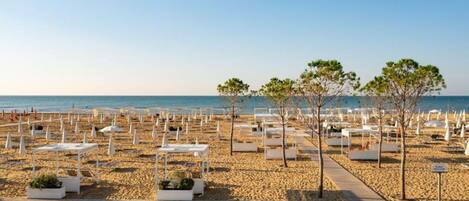 Villa, 2 Schlafzimmer, Balkon, Gartenblick | Strand