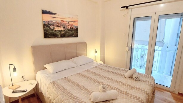 2 bedrooms, desk, travel cot, free WiFi - Lovely apartment in Acropolis museum (Athens)