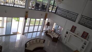 Interior entrance