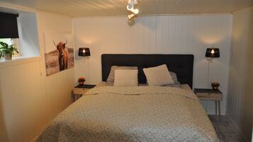 1 soverom, strykejern/-brett, wi-fi (inkludert) og sengetøy