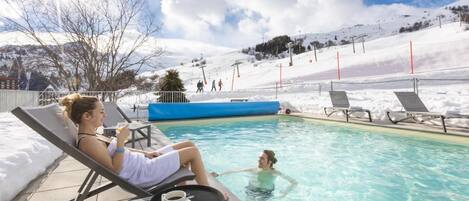 Indoor pool, a heated pool