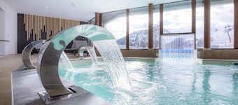 Wifi, 50m from resort center, swimming pool, terrace, balcony, tv, ski locker, 59m², Le Corbier