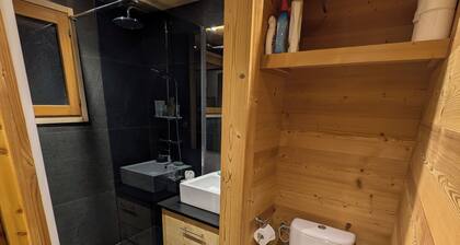 Charming duplex apartment in the heart of the village: view, quiet, fireplace and sauna