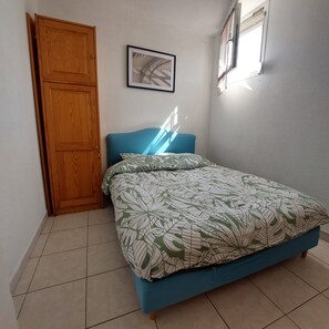 2 chambres, draps fournis