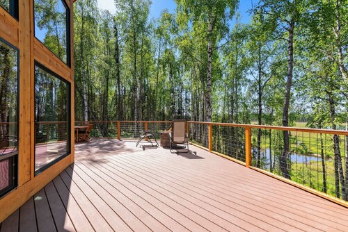 Sojourn Lodge + Cabin + 2 Yurts + Bathhouse