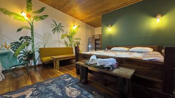 1 habitación, wifi y ropa de cama