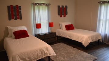 3 bedrooms, WiFi, bed sheets