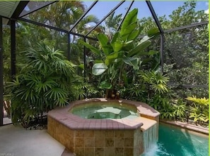 Pool - Gorgeous Paradise Village boating community on the Imperial River (Bonita Springs)