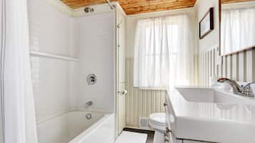 Shower, toilet paper