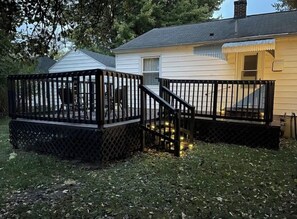 Terrace/patio - Charming 3-bedroom house in enchanting Arthur (Arthur)