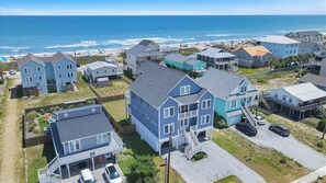 Exterior - Brand New Oceanview 8bed/7.5 bath Hot Tub EV Charger (Surf City)