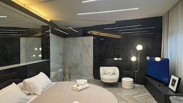 1 chambre, fer et planche Ă repasser, Wi-Fi, draps fournis