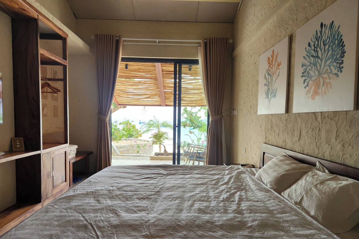 Bungalow, 1 King-Bett, Meerblick