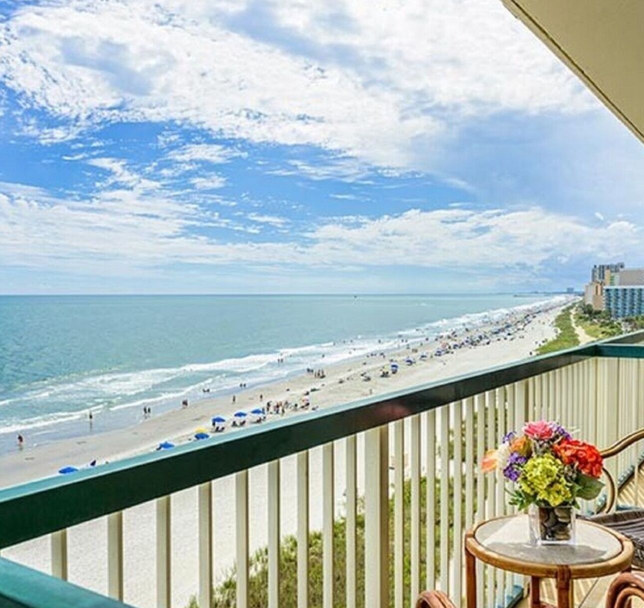 Sun loungers, beach towels