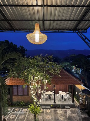 Deluxe Double Room, Balcony, Hill View | Terrace/patio - Murni's House (Buleleng)