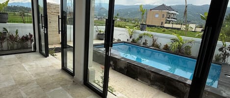 Exclusive Villa, 1 Bedroom, Private Pool | Living area