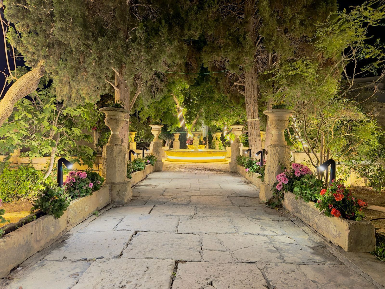 Overnattingsstedets uteområder