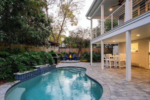 Outdoor pool