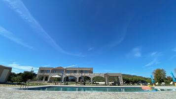 Façana frontal de l'allotjament