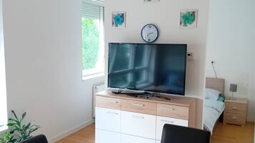 Apartment (Apartments Cankareva) | Living room | 32-inch flat-screen TV with cable channels