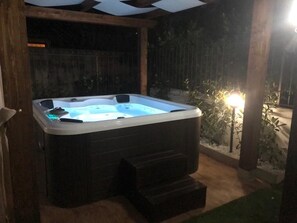 Idromassaggio all'aperto