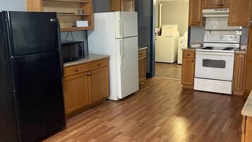 Microwave, oven, stovetop