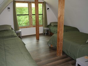 2 chambres, Wi-Fi, literie fournie