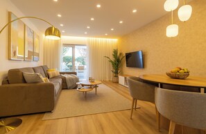 Living area - Luxury Pine Tree Apartment - Golf, Tennis, and Pools (Albufeira)