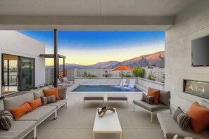 Außenpool, beheizter Pool