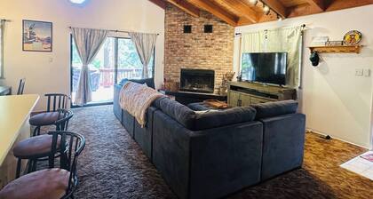 The cozy cabin!