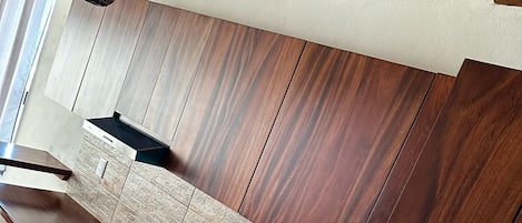 Comfort Apartment, Beach View | Private kitchen