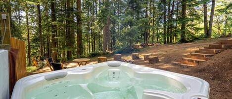 Bañera de hidromasaje exterior