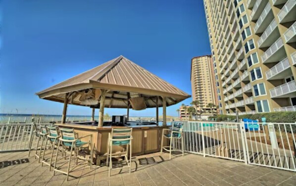 Bar (on property) - Spectacular views from 12th Floor Emerald Beach Resort with Starbucks on site! (Panama City Beach)