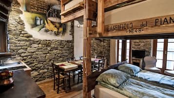 1 Schlafzimmer, Reisekinderbett, kostenloses WLAN