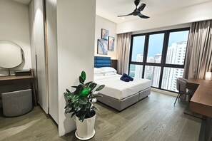 1 quarto, escrivaninha, ferros/tábuas de passar roupa, Wi-Fi