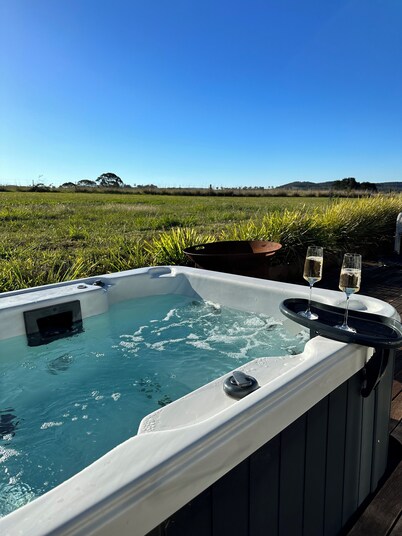 Unwind in a rustic cottage getaway, nestled in a small country town