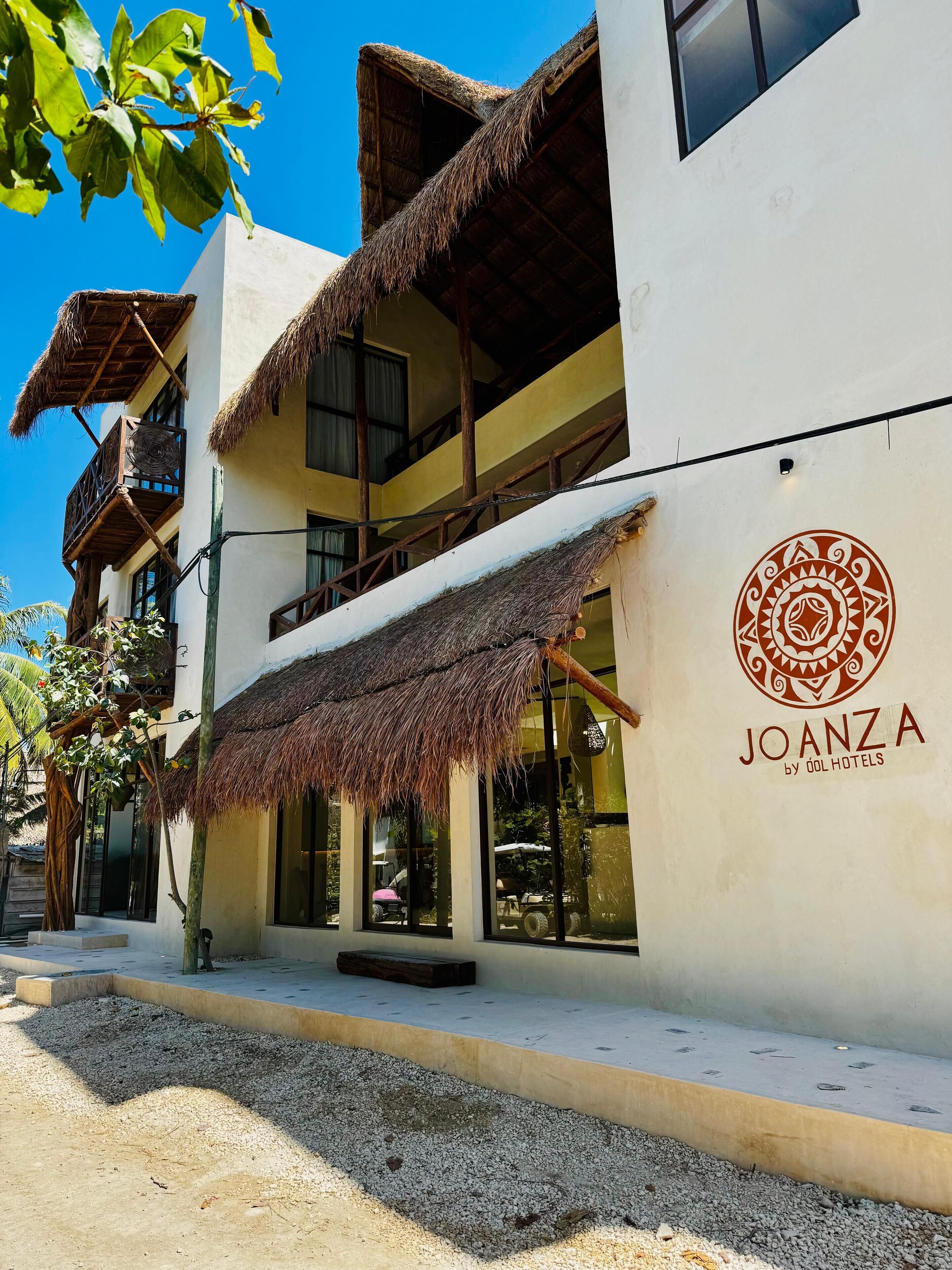 Façade de l’hébergement