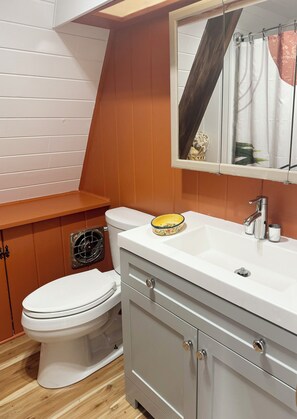 Towels, soap, toilet paper