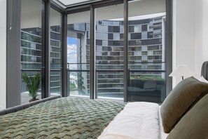 1 habitación, tabla de planchar con plancha, wifi y ropa de cama 