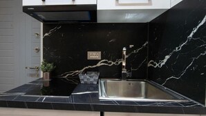 Apartment, 1 Bedroom, Smoking, Balcony | Private kitchen - Bliss Haven Apartment (Tirana)