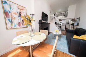 Apartment, 1 Bedroom, Garden View | Dining room - Central Park Studio With Sleeping Loft (New York)