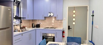 2-bedroom apt in St George's with AC, WiFi, parking, near city, beach, stadium