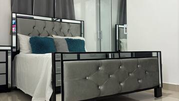 2 quartos, Wi-Fi, roupa de cama