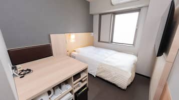 Habitación doble | Escritorio, cortinas opacas, sistema de insonorización y wifi gratis