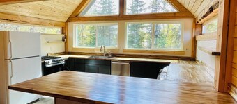 Brand NEW timber frame build…on peaceful 18 acres…close to fishing and hiking..