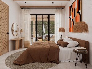 Villa | 3 bilik tidur, seterika/papan seterika